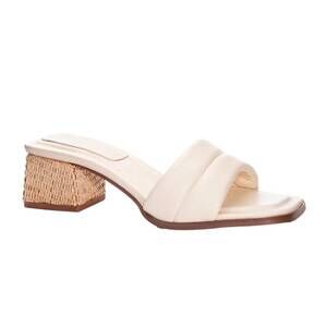 NEW CHINESE LAUNDRY women's lucianna heeled sandals in cream
